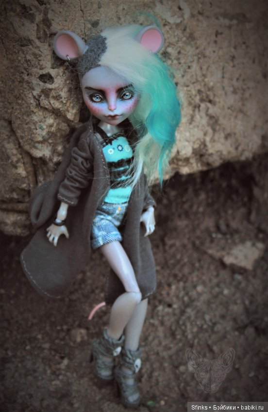 ООАК Monster High и Ever After High: репейнт (фото 9)
