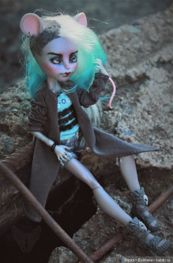 ООАК Monster High и Ever After High: репейнт