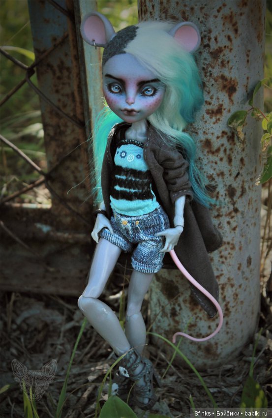 ООАК Monster High и Ever After High: репейнт (фото 3)