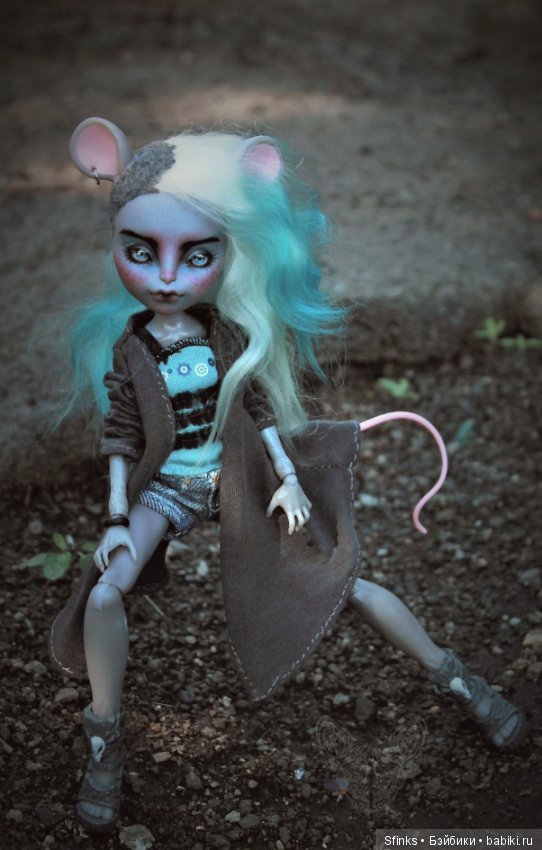 ООАК Monster High и Ever After High: репейнт (фото 7)