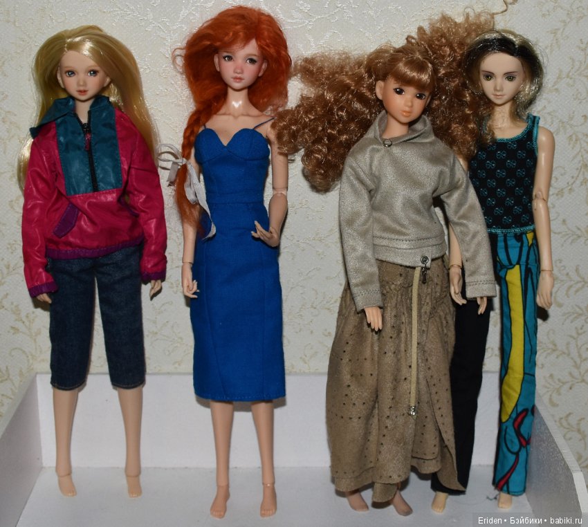 BEL-EVE doll, Unoa Quluts, Momoko сравнение (фото 5)