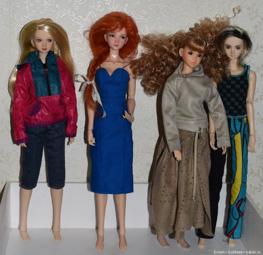 BEL-EVE doll, Unoa Quluts, Momoko сравнение (фото 3)