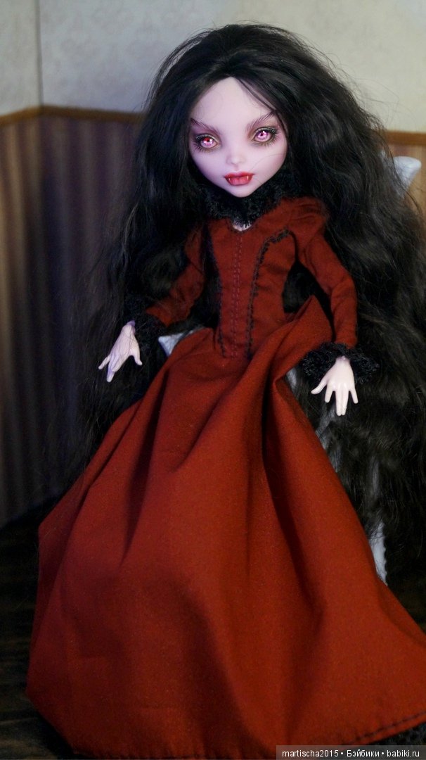 Элизабет — ООАК Monster High и Ever After High: репейнт (фото 6)