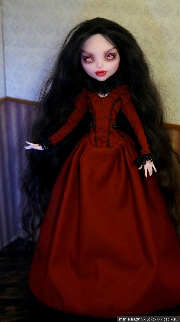 Элизабет — ООАК Monster High и Ever After High: репейнт (фото 5)