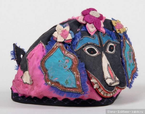 Vintage Chinese Children's Hat или винтажные китайские шапочки