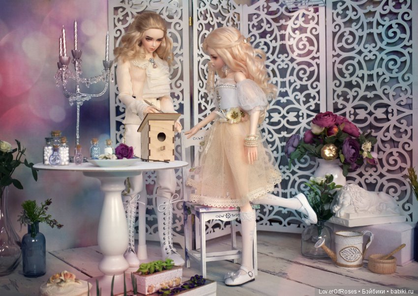 Дети делали скворечник — Фотоистории с куклами BJD (БЖД): сериалы