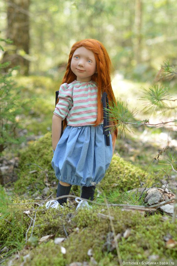 В летнем лесу с Анн-Майей. Zwergnase Ann-Maja