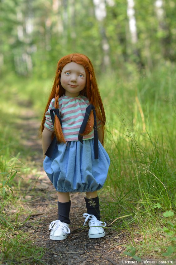 В летнем лесу с Анн-Майей. Zwergnase Ann-Maja