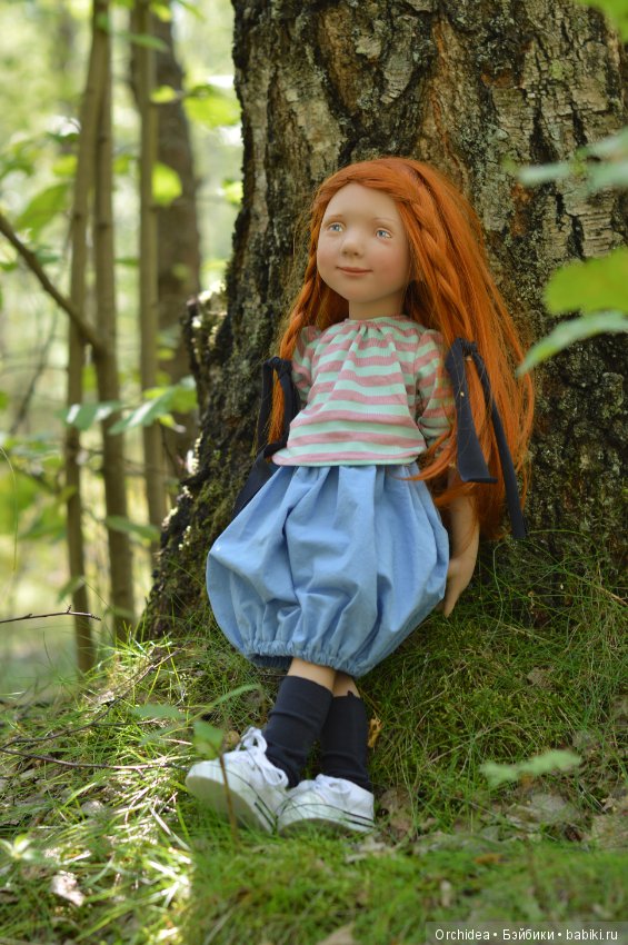 В летнем лесу с Анн-Майей. Zwergnase Ann-Maja