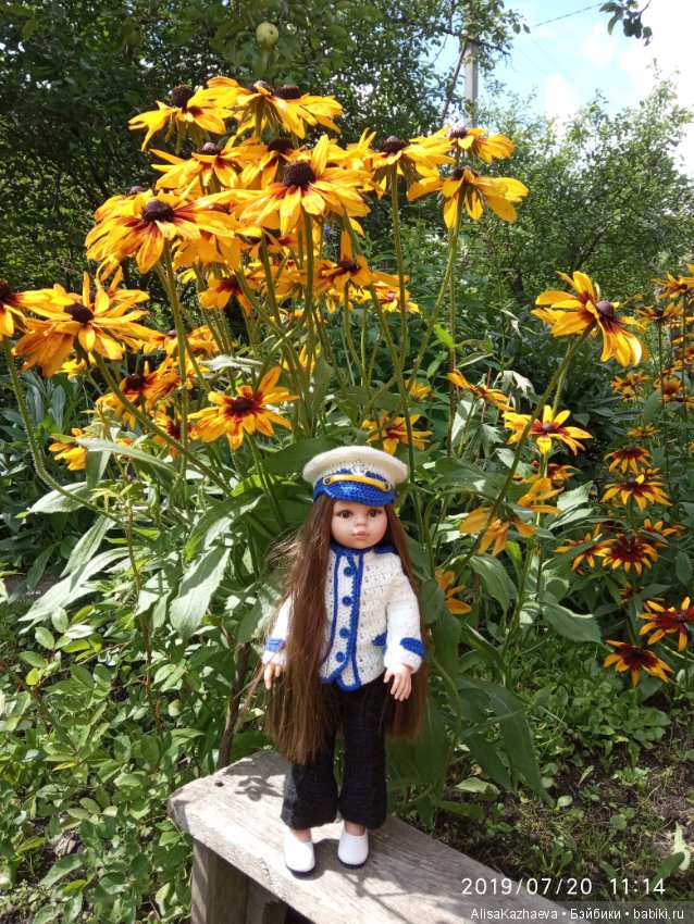 Кэрол хочет на море — Мягкие игровые и текстильные куклы: тряпичные (фото 2)