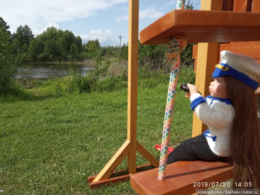 Кэрол хочет на море — Мягкие игровые и текстильные куклы: тряпичные