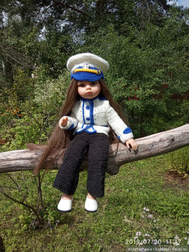Кэрол хочет на море — Мягкие игровые и текстильные куклы: тряпичные (фото 3)