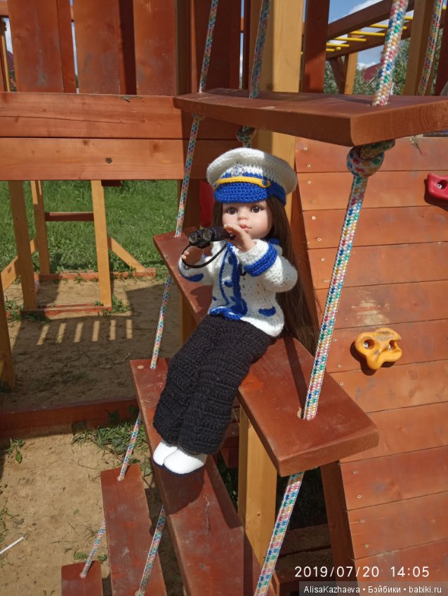 Кэрол хочет на море — Мягкие игровые и текстильные куклы: тряпичные