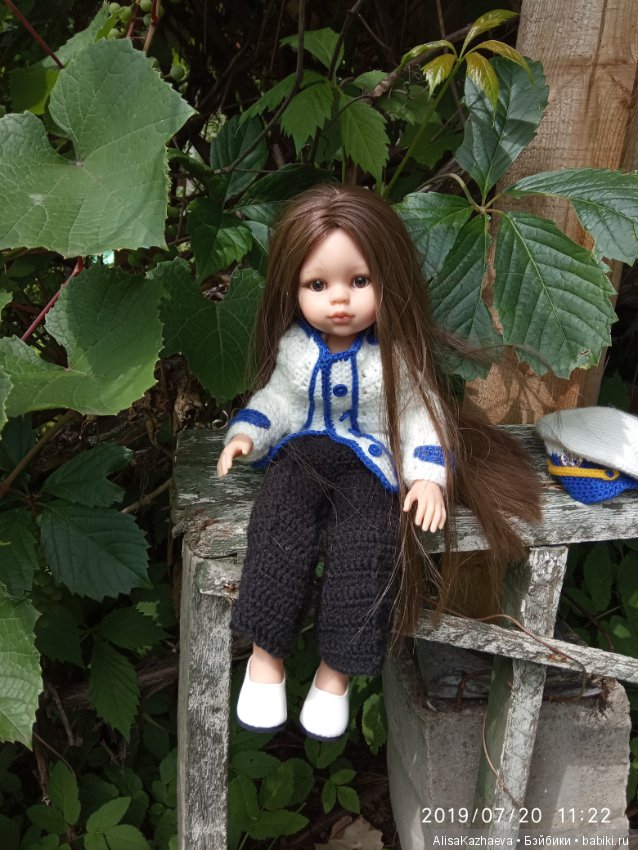 Кэрол хочет на море — Мягкие игровые и текстильные куклы: тряпичные (фото 7)