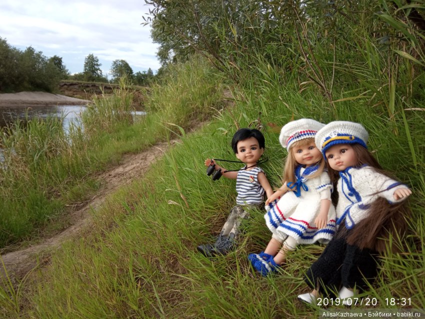 Кэрол хочет на море — Мягкие игровые и текстильные куклы: тряпичные