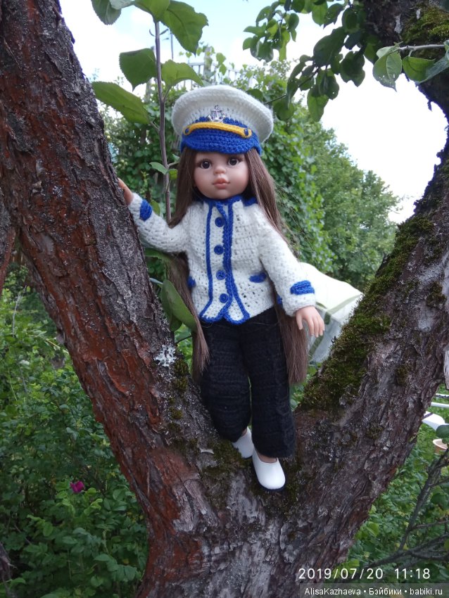 Кэрол хочет на море — Мягкие игровые и текстильные куклы: тряпичные (фото 4)