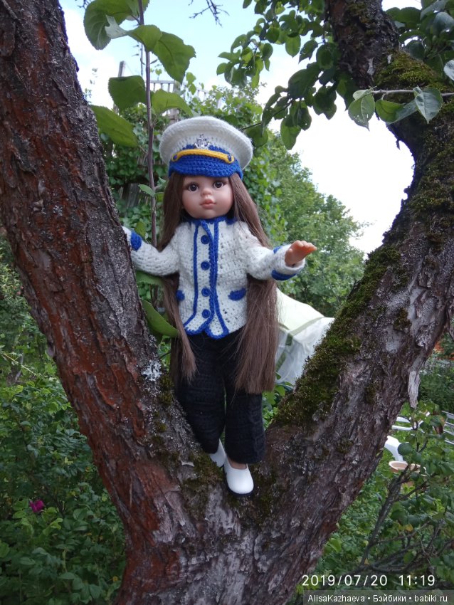 Кэрол хочет на море — Мягкие игровые и текстильные куклы: тряпичные (фото 5)