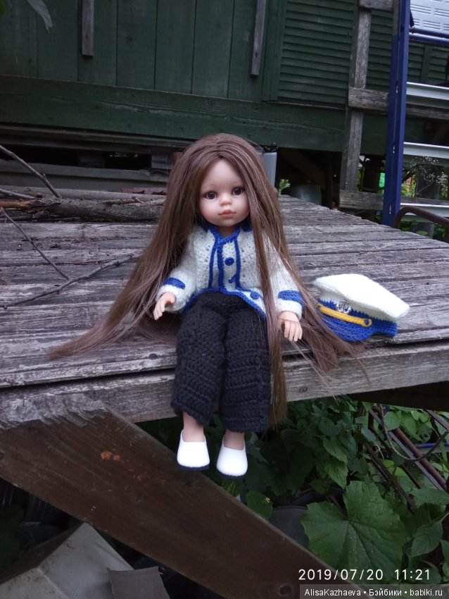 Кэрол хочет на море — Мягкие игровые и текстильные куклы: тряпичные (фото 6)