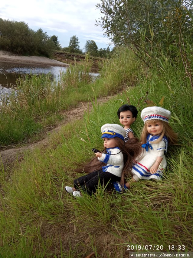 Кэрол хочет на море — Мягкие игровые и текстильные куклы: тряпичные