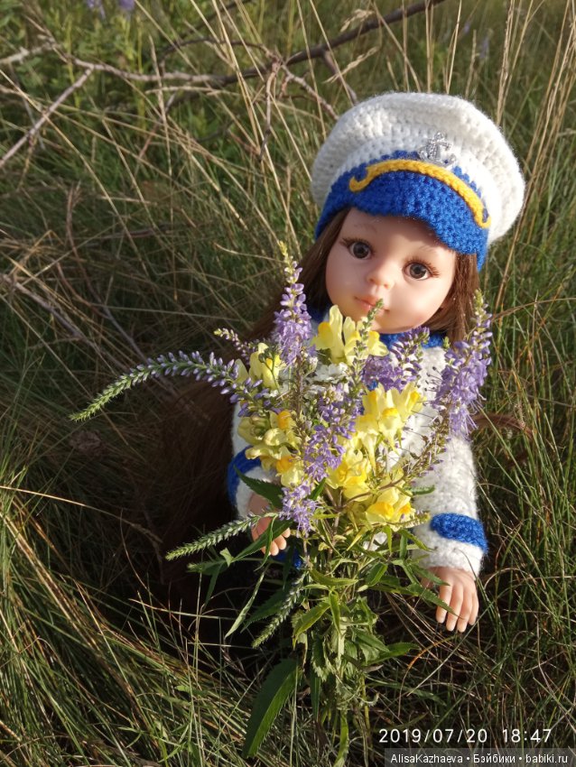 Кэрол хочет на море — Мягкие игровые и текстильные куклы: тряпичные