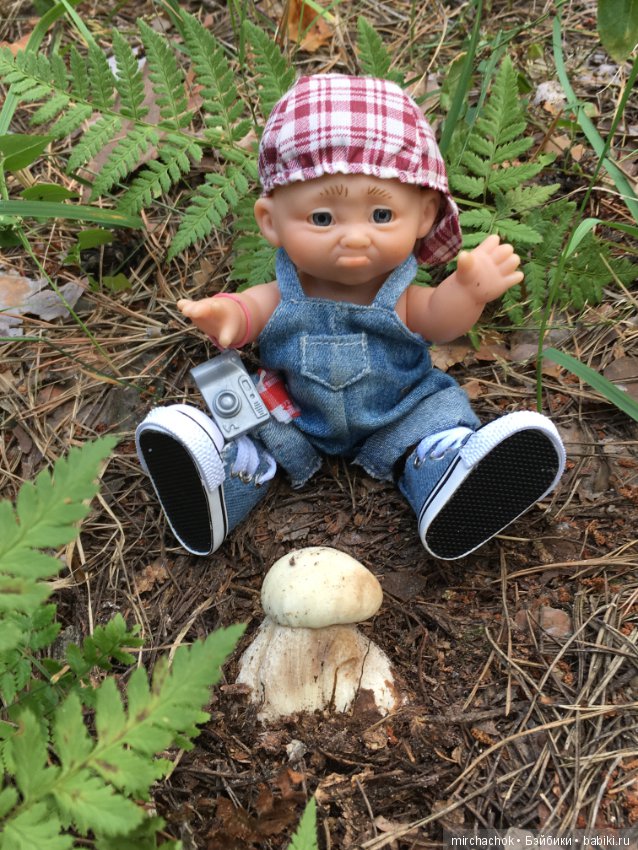 Данька побил собственный рекорд по сбору грибов