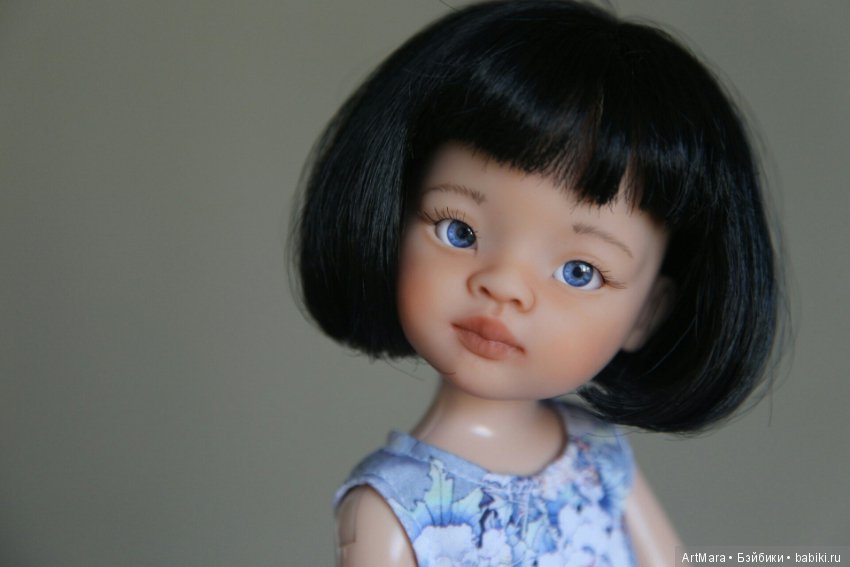 Знакомьтесь - милая Асмина! Моя новая переделочка из Paola Reina (фото 9)