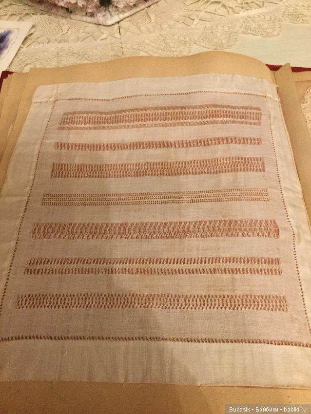 Обещанный альбом - образцы рукоделия,экзаменационные работы