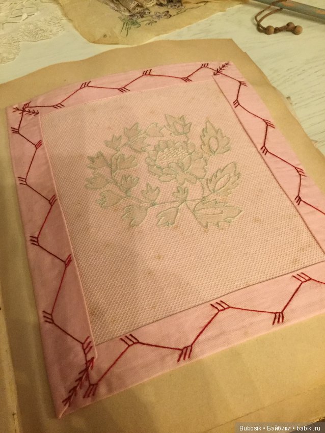 Обещанный альбом - образцы рукоделия,экзаменационные работы (фото 6)