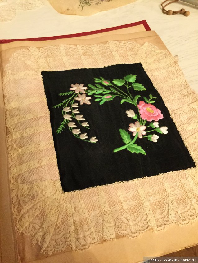 Обещанный альбом - образцы рукоделия,экзаменационные работы