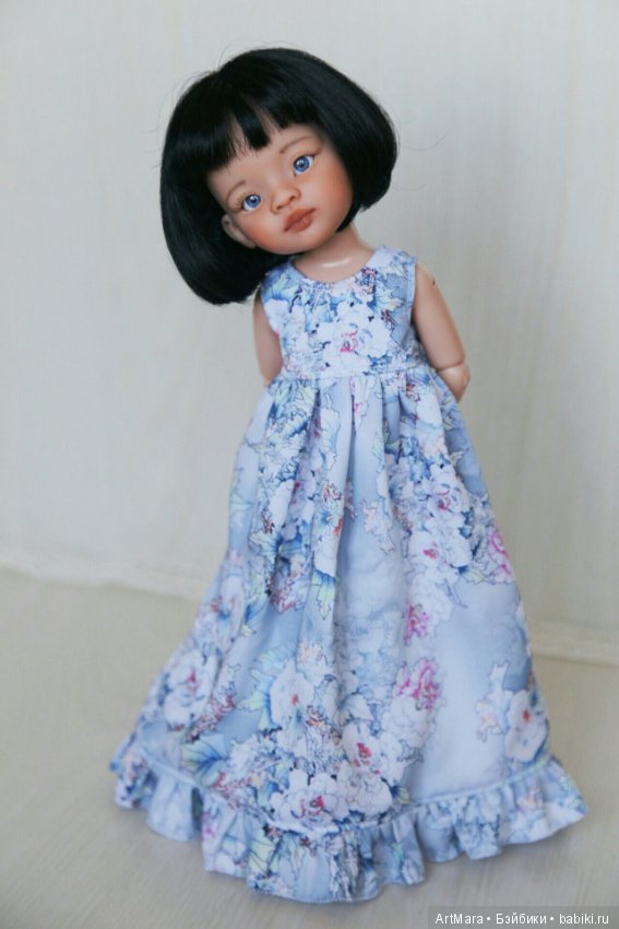 Знакомьтесь - милая Асмина! Моя новая переделочка из Paola Reina (фото 4)
