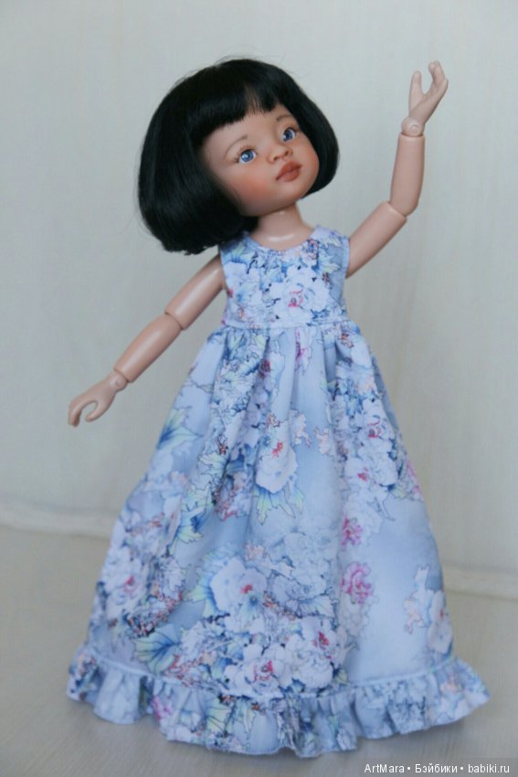 Знакомьтесь - милая Асмина! Моя новая переделочка из Paola Reina (фото 10)