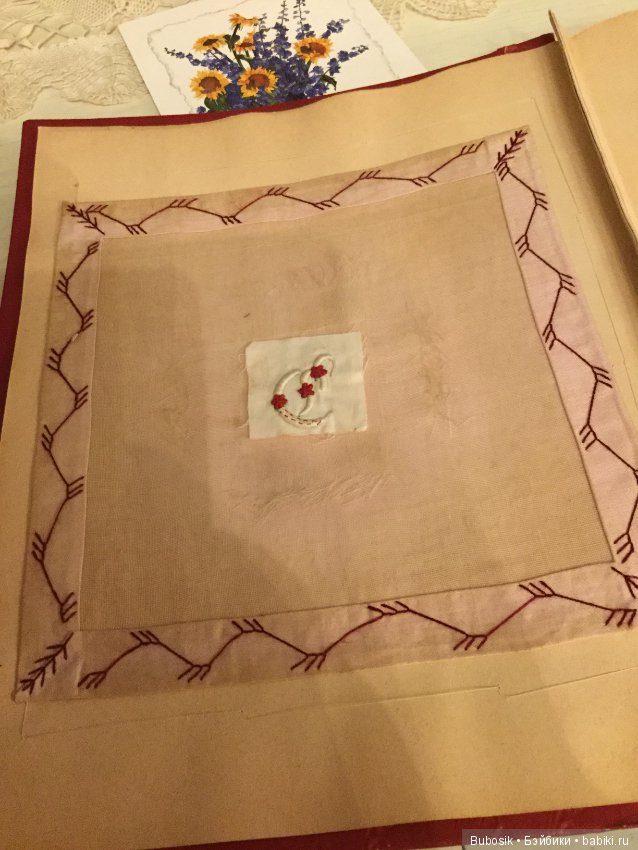 Обещанный альбом - образцы рукоделия,экзаменационные работы (фото 2)