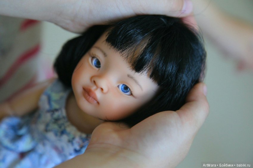 Знакомьтесь - милая Асмина! Моя новая переделочка из Paola Reina (фото 2)