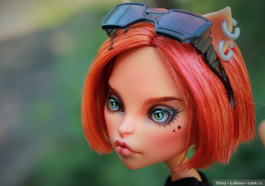 Наглая рыжая морда — ООАК Monster High и Ever After High: репейнт (фото 6)