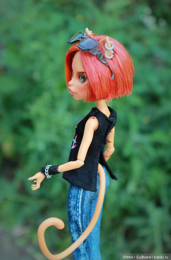 Наглая рыжая морда — ООАК Monster High и Ever After High: репейнт (фото 7)