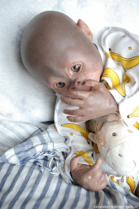 Обезьянка — Куклы Реборн (Reborn): домашние фото