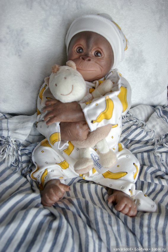 Обезьянка — Куклы Реборн (Reborn): домашние фото