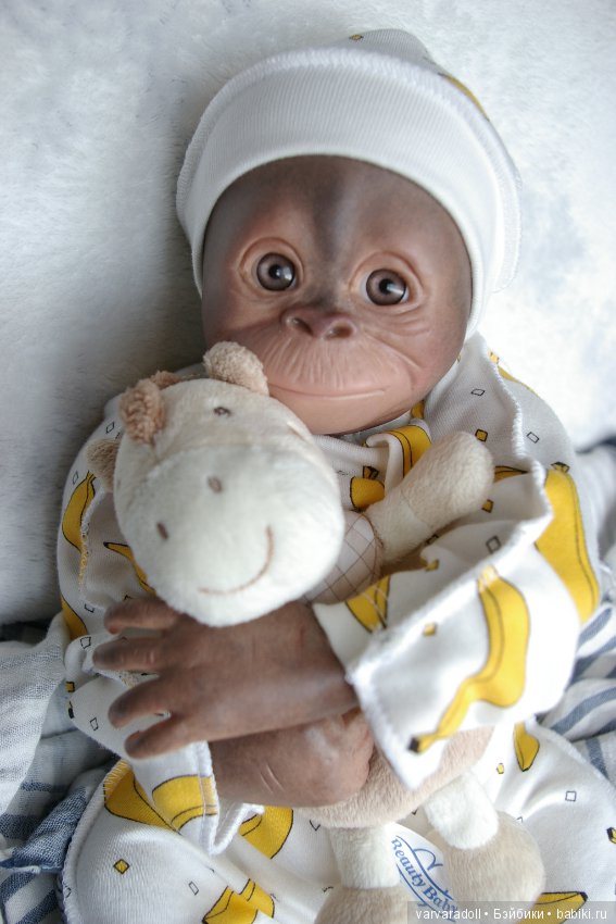 Обезьянка — Куклы Реборн (Reborn): домашние фото