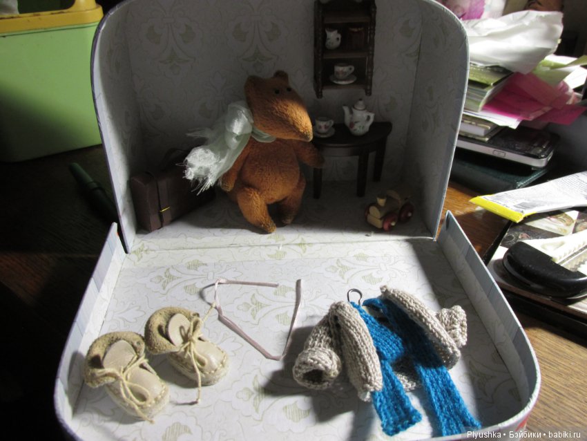 Лис Люк и его домик - чемодан