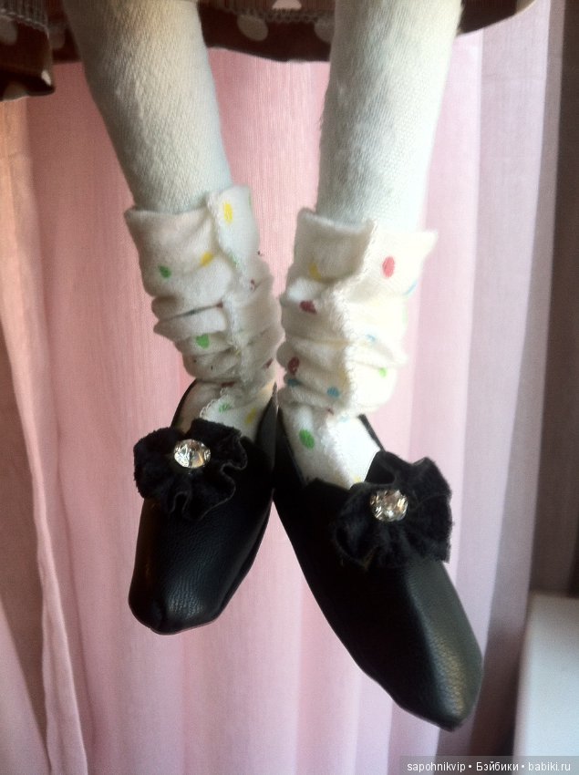 Платье в горошек — Авторские текстильные куклы: Вальдорфские (фото 5)