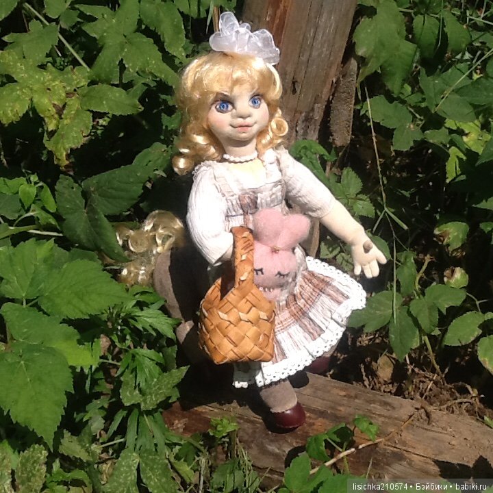 КЕНТАВРЁНОК Лидия. Необычная текстильно-шарнирная кукла