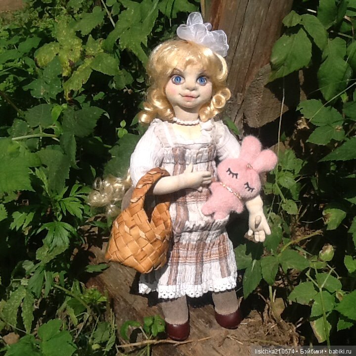 КЕНТАВРЁНОК Лидия. Необычная текстильно-шарнирная кукла