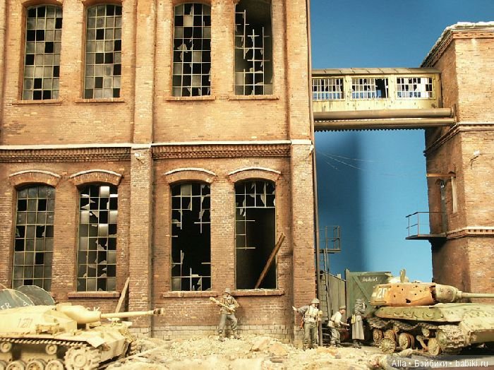 Диорама "Panic in the background" (фото 2)