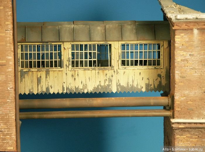 Диорама "Panic in the background"