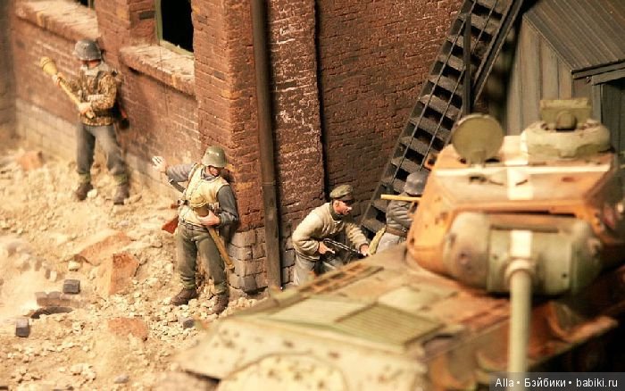 Диорама "Panic in the background" (фото 4)