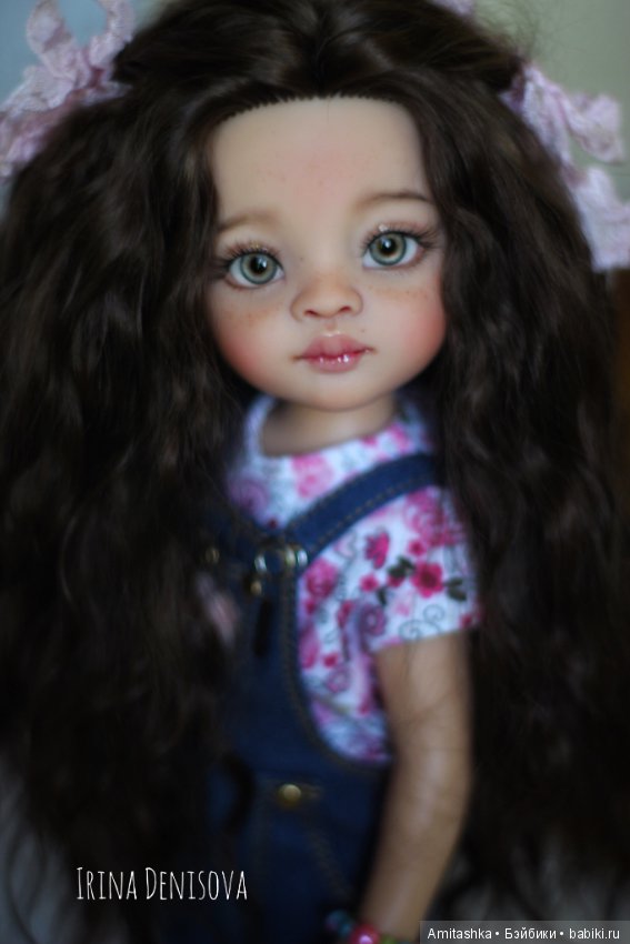 Маника — ООАК Paola Reina (Паола Рейна) и испанских кукол: перерисовка