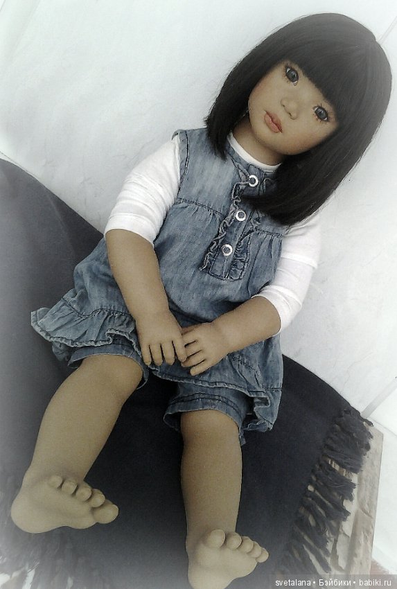 Ширем и ее маленькая копия. Куколка для куклы (фото 2)