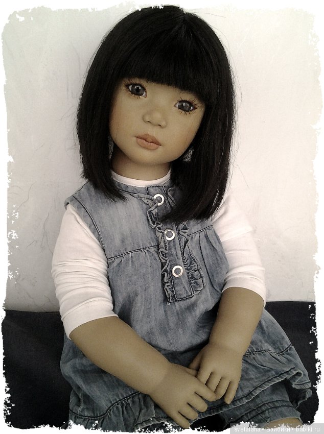 Ширем и ее маленькая копия. Куколка для куклы