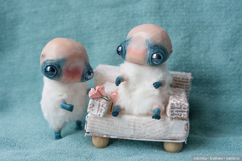 Love story — Домашние фото авторских игрушек: Тедди (фото 5)