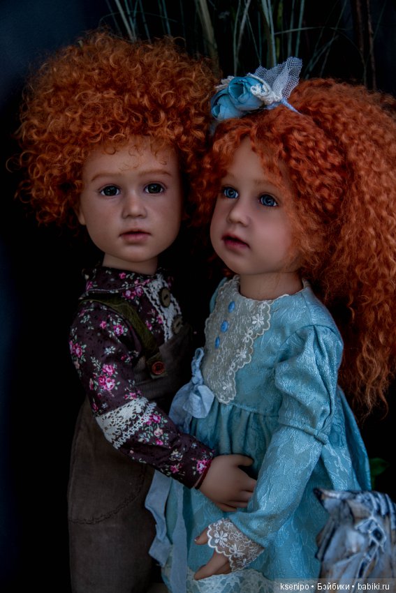 Ретро детки - Лёва и Соня. ООАК Готц Gotz